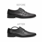Shoe Stretching in Dubai, before and after on a client's pair