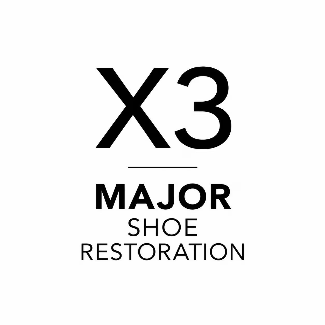 X3 Major Shoe Restoration Bundle