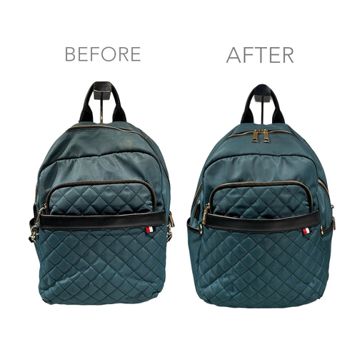 Bag Restoration in Dubai, before and after on a client's bag