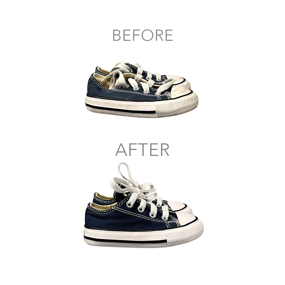 Kid Shoe Cleaning