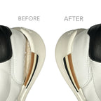 Sole Glue Repair (Minor) in Dubai, before and after on a client's pair