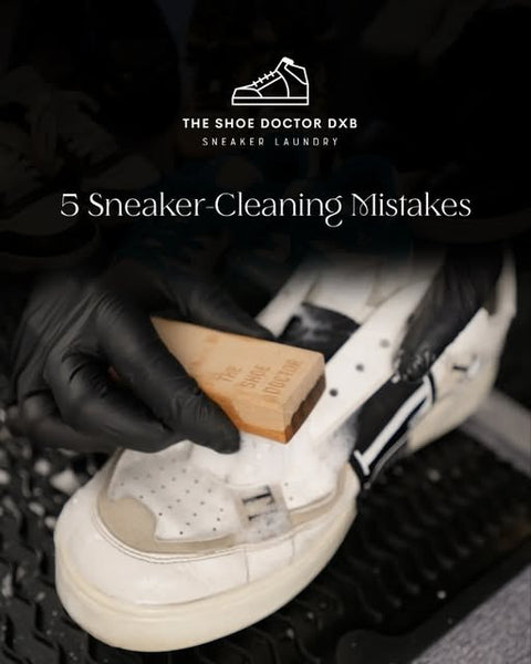 Instagram post: 5 Sneaker-Cleaning Mistakes